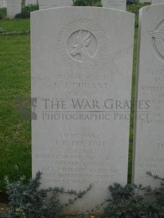 ANCONA WAR CEMETERY - DU TOIT, J B